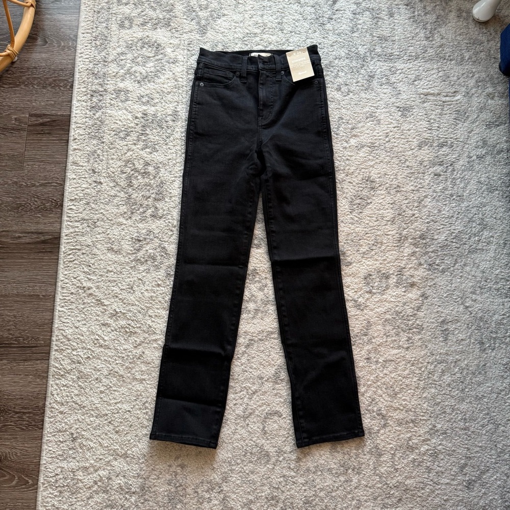 Madewell Women's Black Stovepipe Jeans